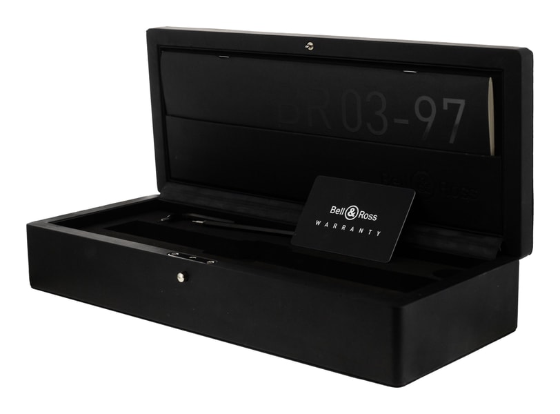 Bell and Ross Aviation BR0397-BL-SI/SCA